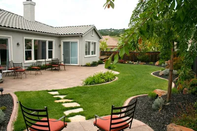 Ландшафтный дизайн двора частного дома - Дизайн в доме