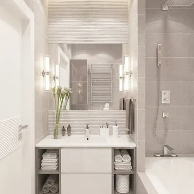 Маленькая ванная комната. 14 рекомендаций по обустройству и дизайну (+эл.  книга) | Дизайн интерьера и обустройство | Дзен