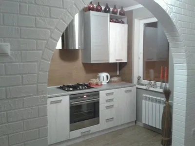 Арка на кухне: достойная замена двери (50 реальных фото)