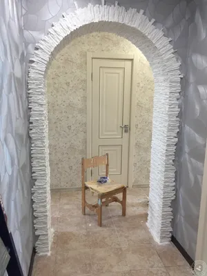 Декоративная отделка арки в квартире - 70 фото